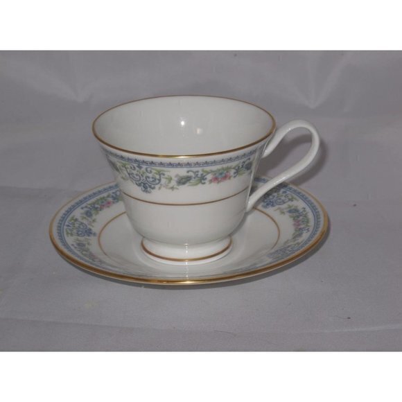 Oxford by Lenox Fontaine Teacup Cup & Saucer Set (s)‎ - Picture 1 of 1